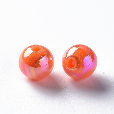 Opaque Acrylic Beads MACR-S370-D10mm-M1-1