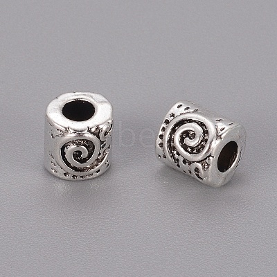 Tibetan Style Alloy Beads X-LFH10235Y-1