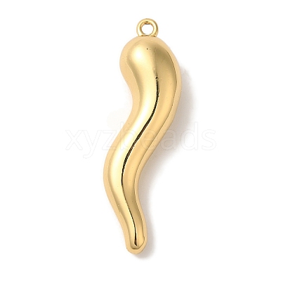 Rack Plating Brass Pendants KK-A229-02B-G-1