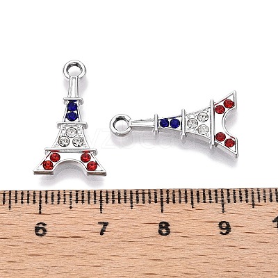 Rack Plating Alloy Pendants FIND-N005-26P-02-1