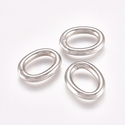 Tarnish Resistant 304 Stainless Steel Open Jump Rings STAS-L234-144H-1