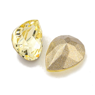 Glass Rhinestone Cabochons RGLA-L029-19C-213-1
