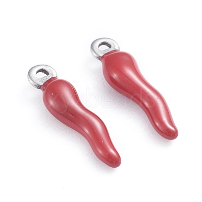 304 Stainless Steel Pendants STAS-I148-02P-11-1