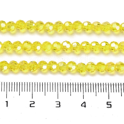 Transparent Glass Beads EGLA-A035-T4mm-B03-1