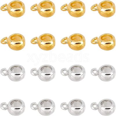 Brass Tube Bails KK-FH0001-06-1
