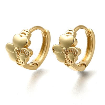 Rack Plating Brass Hoop Earrings KK-S402-03A-1