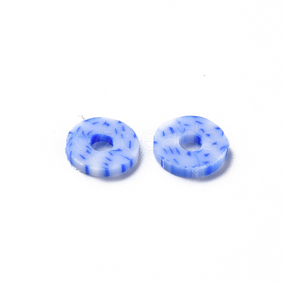 Handmade Polymer Clay Beads CLAY-S095-B001-1