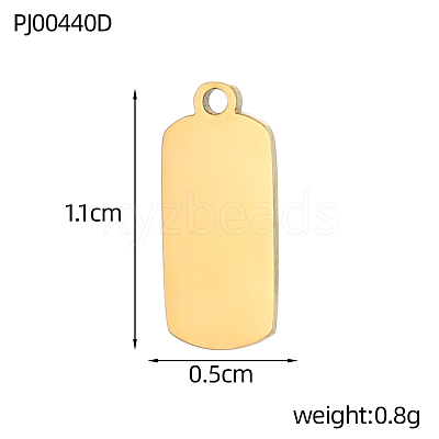 304 Stainless Steel Charms SA-OY002-17G-1