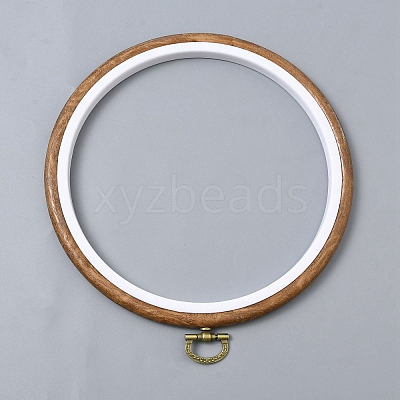 PVC Embroidery Hoops TOOL-WH0155-253A-1