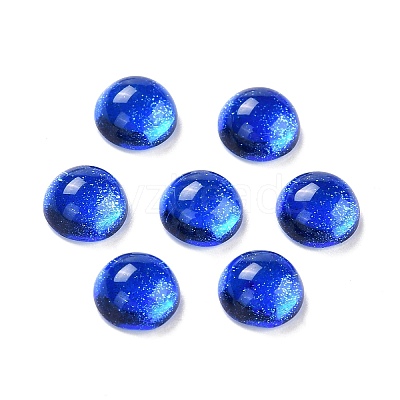Electroplate Glass Cabochons EGLA-A005-03A-05-1
