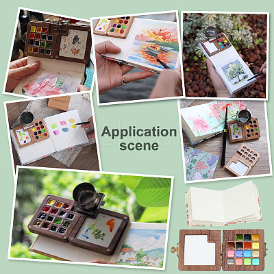 Watercolor Papers AJEW-FG0003-91A-1