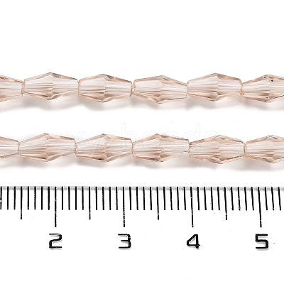 Glass Beads Strands GLAA-R026-8x4mm-14-1
