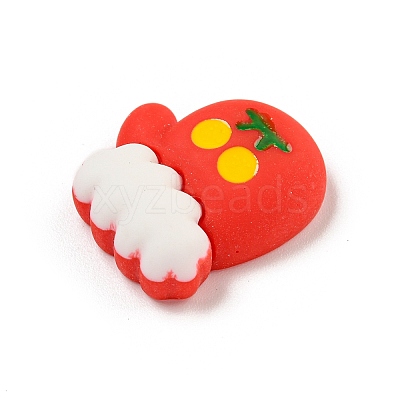 Christmas Theme Opaque Resin Decoden Cabochons CRES-B022-06I-1