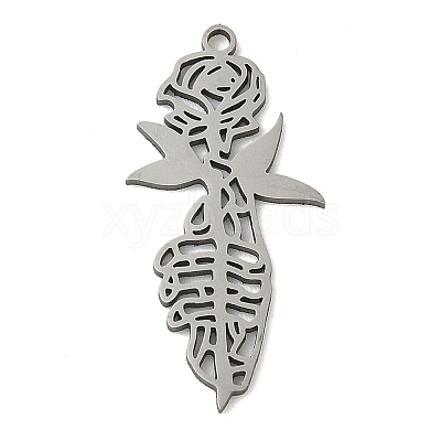 201 Stainless Steel Pendants LS-STAS-G366-02P-02-1