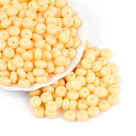 Opaque Baking Paint Glass Seed Beads SEED-N008-03A-03-1