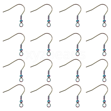 Unicraftale 201 Stainless Steel Earring Hooks STAS-UN0003-02-1