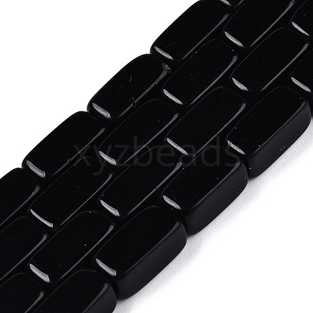 Natural Obsidian Beads Strands X-G-Q974-10-1-1