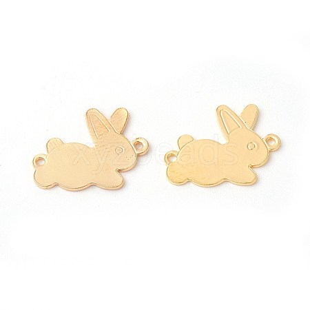 Brass Bunny Links connectors KK-F772-14G-1