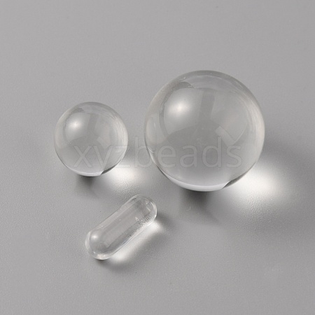 3Pcs 3 Style Glass Bead GLAA-WH0035-11D-1