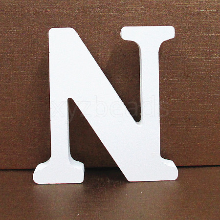 Letter Wooden Ornaments LETT-PW0002-61N-1