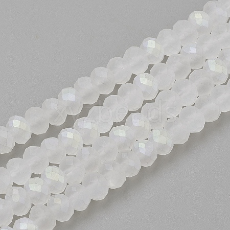 Electroplate Glass Beads Strands LS-EGLA-S141-6mm-01E-1