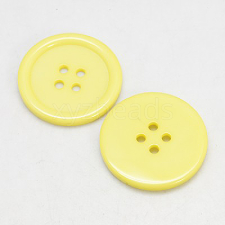 Resin Buttons RESI-D030-15mm-07-1