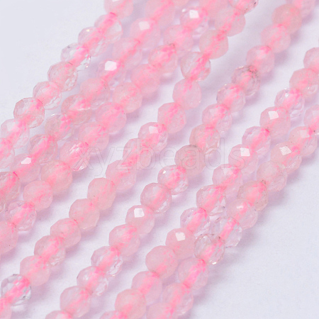 Natural Rose Quartz Beads Strands G-J369-29-2mm-1