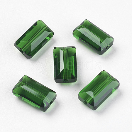 Imitation Austrian Crystal Beads SWAR-F081-10x16mm-15-1