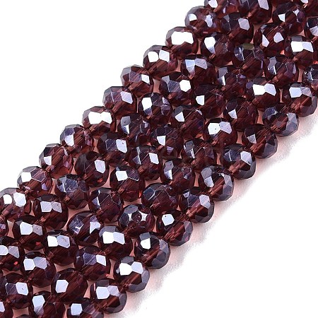 Electroplate Glass Beads Strands EGLA-A044-T3mm-A13-1