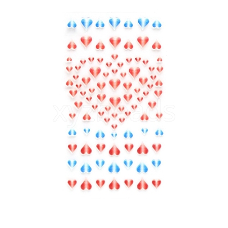 Valentine's Day 5D Love Nail Art Sticker Decals MRMJ-R109-Z-D4380-1