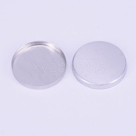 Empty Round Aluminum Palette Pans MRMJ-WH0062-13-1