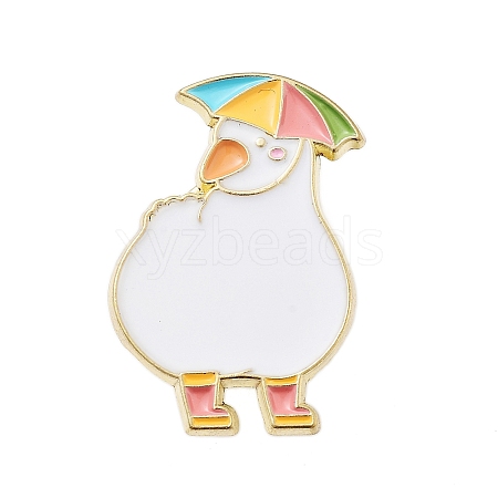 Duck Alloy Enamel Pins JEWB-Z025-02D-1