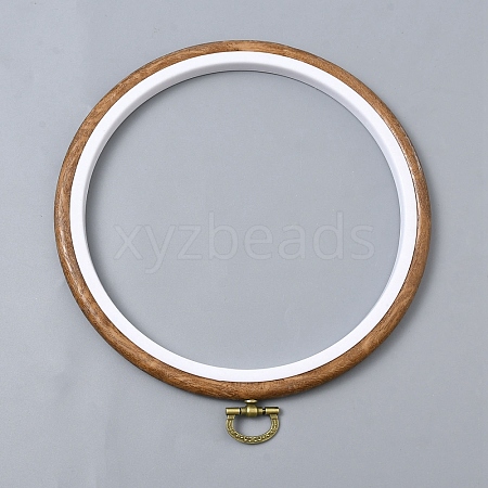 PVC Embroidery Hoops TOOL-WH0155-253A-1