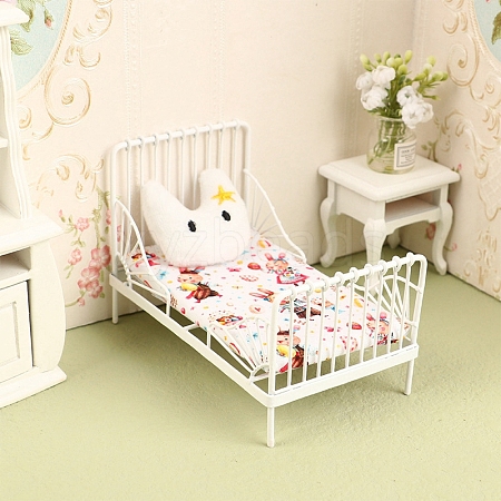 Mini Iron Children's Bed & Pillow PW-WG29734-01-1