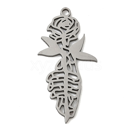 201 Stainless Steel Pendants LS-STAS-G366-02P-02-1
