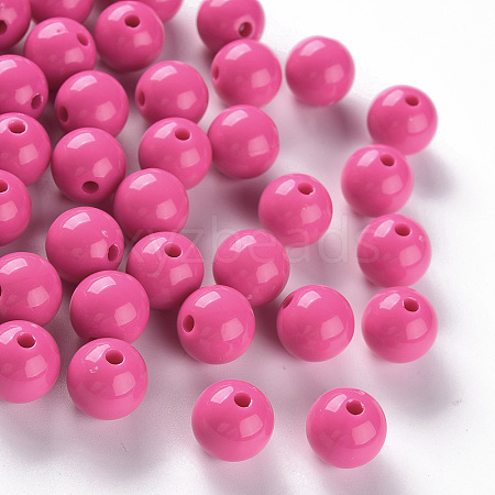 Opaque Acrylic Beads X-MACR-S370-C12mm-A13-1