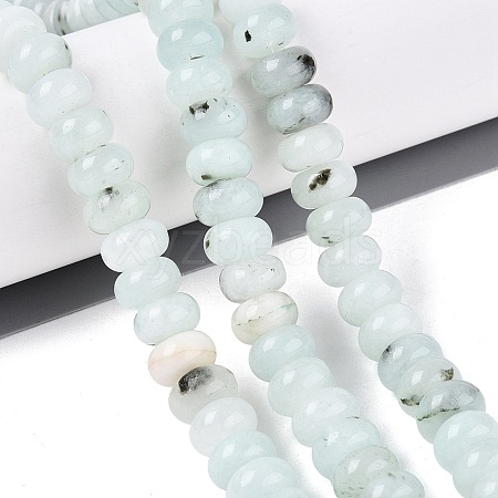 Natural White Jade Beads Strands G-Q613-01F-17-1