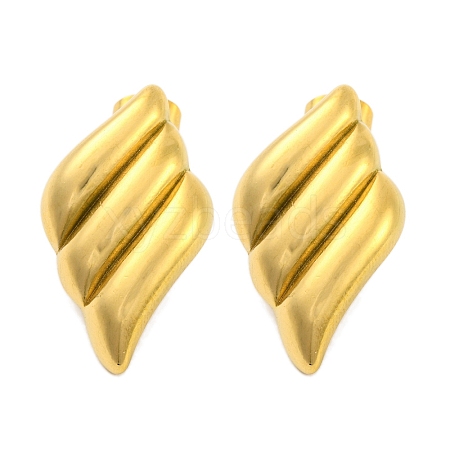 Ion Plating(IP) 304 Stainless Steel Earring EJEW-H013-06G-1