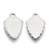 Non-Tarnish 201 Stainless Steel Charms STAS-R118-02-3