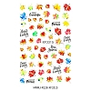 Nail Art Stickers Decals MRMJ-R128-XF3315-2