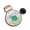 Aquarium Alloy Badges JEWB-M041-01C-3