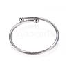 304 Stainless Steel Bangles BJEW-D431-01-2