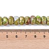 Dyed Synthetic Imperial Jasper Beads Strands G-P529-E01-A04-4
