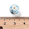 Glazed Porcelain Beads PORC-O005-05-3