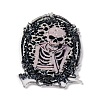 Halloween Theme Opaque Acrylic Pendants OACR-M019-01G-1