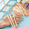 50Pcs Wooden Cakesicle Sticks AJEW-TA0018-01B-6