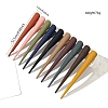 10Pcs Plastic Alligator Hair Clips PW-WG816BF-01-4