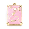 Brass Enamel Pendants KK-P197-05-2