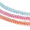 Transparent Painted Glass Beads Strands LS-DGLA-A034-T2mm-A11-3