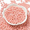 Baking Paint Luster Glass Seed Beads SEED-B001-04A-08-2